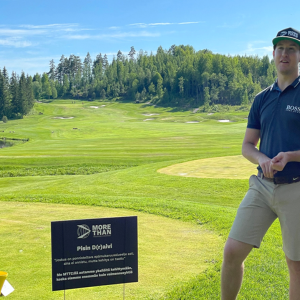 Fred Koskinen golfkentällä